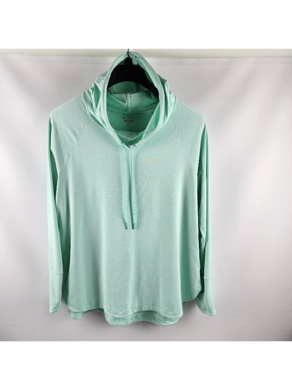 Athleta Hoodie Womens XL Green Uptempo Sweatshirt